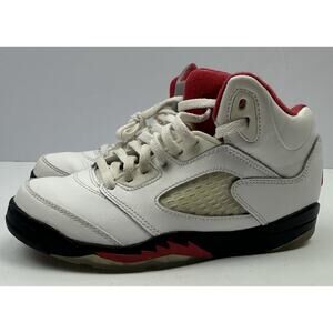 Nike Air Jordan 5 Retro PS 'Fire Red' 2020 440889-102 Youth Size 3Y